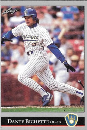 1992 Leaf Baseball Card #134 Dante Bichette