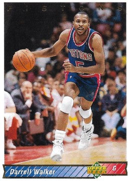 1992-93 Upper Deck Basketball Card #227 Darrell Walker