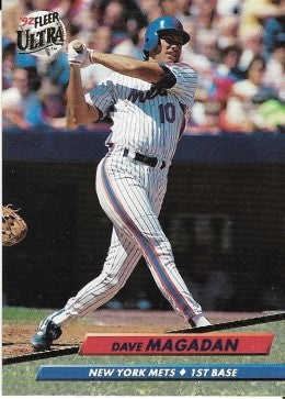 1992 Fleer Ultra Baseball Card #236 Dave Magadan