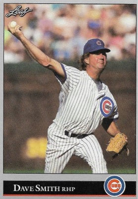 1992 Leaf Baseball Card #30 Dave Smith