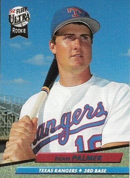 1992 Fleer Ultra Baseball Card #137 Dean Palmer