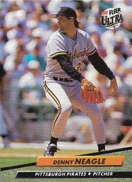 1992 Fleer Ultra Baseball Card #556 Denny Neagle