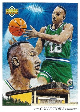 1992-93 Upper Deck Basketball Card #49 Derek Harper - Collector's Choice