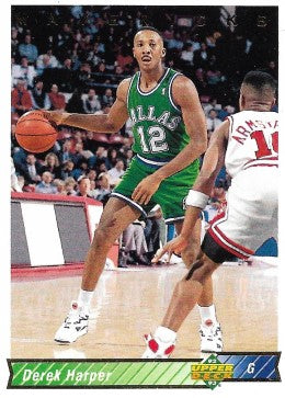 1992-93 Upper Deck Basketball Card #98 Derek Harper