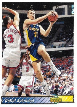 1992-93 Upper Deck Basketball Card #169 Detlef Schrempf