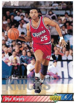 1992-93 Upper Deck Basketball Card #101 Doc Rivers