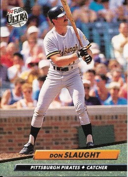 1992 Fleer Ultra Baseball Card #258 Don Slaught