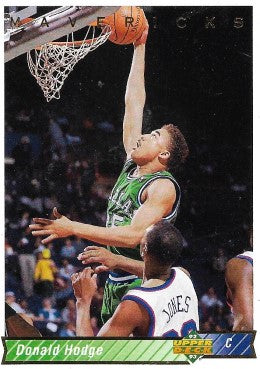1992-93 Upper Deck Basketball Card #220 Donald Hodge