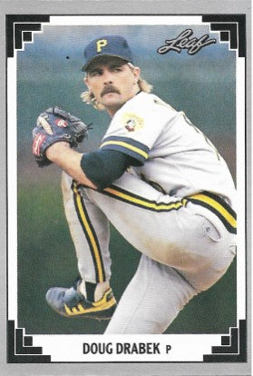1991 Leaf Baseball Card #516 Doug Drabek
