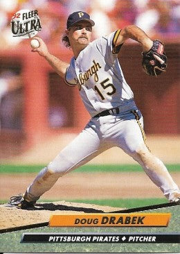 1992 Fleer Ultra Baseball Card #253 Doug Drabek