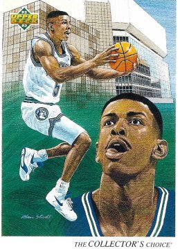 1992-93 Upper Deck Basketball Card #59 Doug West - Collector's Choice