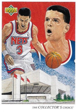 1992-93 Upper Deck Basketball Card #50 Drazen Petrovic - Collector's Choice
