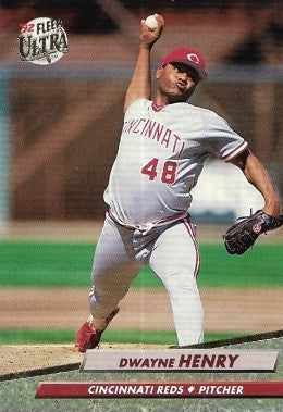 1992 Fleer Ultra Baseball Card #483 Dwayne Henry