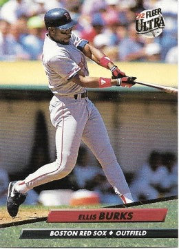 1992 Fleer Ultra Baseball Card #13 Ellis Burks