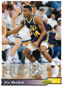 1992-93 Upper Deck Basketball Card #78 Eric Murdock