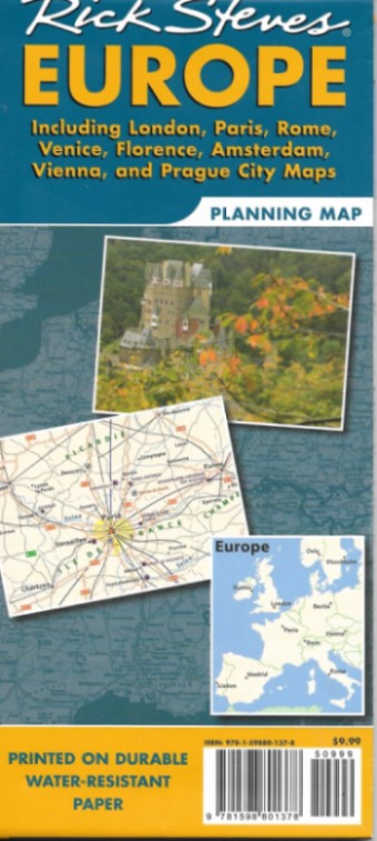 Rick Steves Europe Planning Map