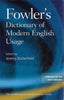 Fowler's Dictionary of Modern English Usage - Front