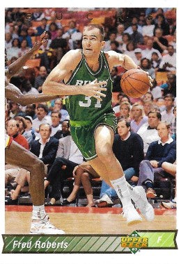 1992-93 Upper Deck Basketball Card #225 Fred Roberts