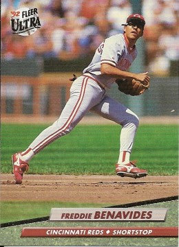 1992 Fleer Ultra Baseball Card #480 Freddie Benavides