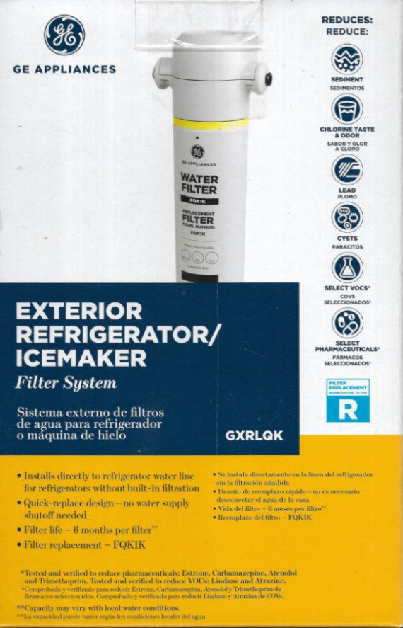 GE GXRLQK In-Line Refrigerator/Icemaker Filter System