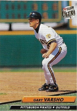 1992 Fleer Ultra Baseball Card #561 Gary Varsho