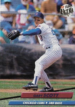 1992 Fleer Ultra Baseball Card #474 Gary Scott