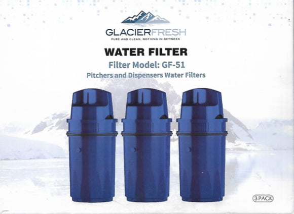 Glacier Fresh GF-51 CRF-950Z Pitcher Water Filter
