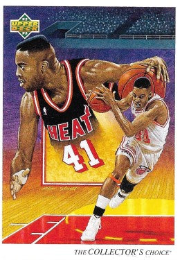 1992-93 Upper Deck Basketball Card #42 Glen Rice - Collector's Choice