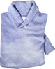 GoodThreads Men's Soft Cotton Shawl Sweater, Gray Medium