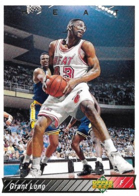 1992-93 Upper Deck Basketball Card #108 Grant Long