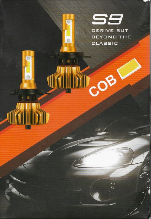 S9 H11 Car LED Fog Headlight Light Bulbs, 2-Pack