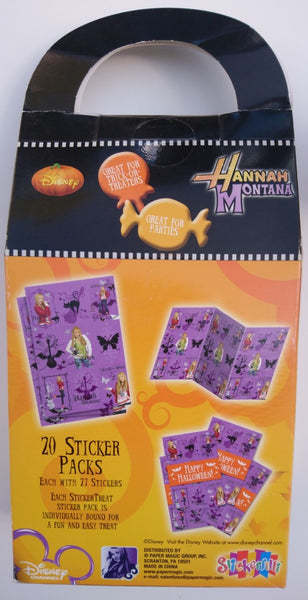 Halloween Sticker Treats, 20x27 Sticker Packs Great For Trick-Or-Treats