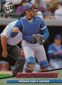 1992 Fleer Ultra Baseball Card #477 Hector Villanueva