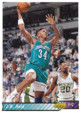 1992-93 Upper Deck Basketball Card #308 J.R. Reid