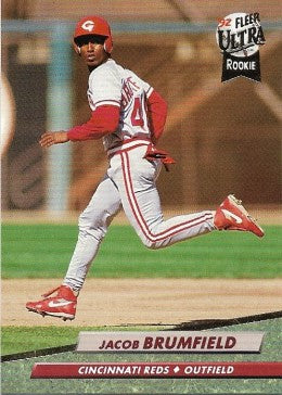 1992 Fleer Ultra Baseball Card #481 Jacob Brumfield