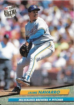 1992 Fleer Ultra Baseball Card #82 Jaime Navarro