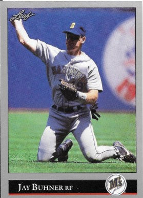 1992 Leaf Baseball Card #128 Jay Buhner