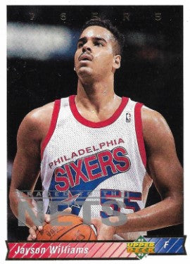1992-93 Upper Deck Basketball Card #272 Jayson Williams
