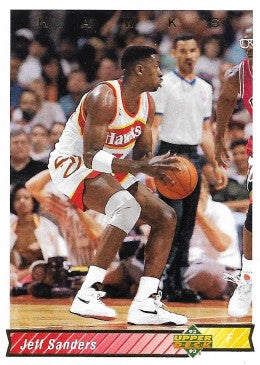 1992-93 Upper Deck Basketball Card #270 Jeff Sanders