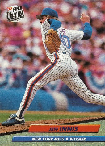 1992 Fleer Ultra Baseball Card #234 Jeff Innis