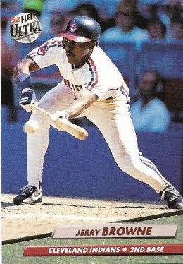1992 Fleer Ultra Baseball Card #48 Jerry Browne