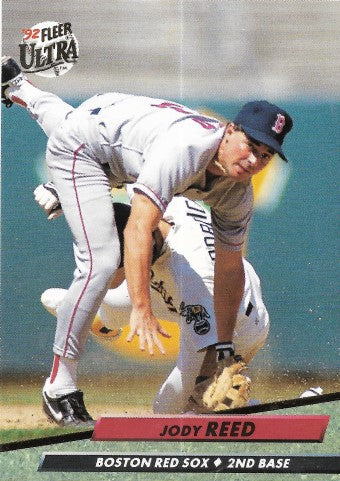 1992 Fleer Ultra Baseball Card #21 Jody Reed
