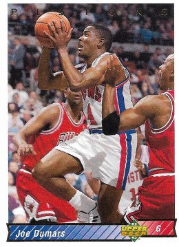 1992-93 Upper Deck Basketball Card #268 Joe Dumars