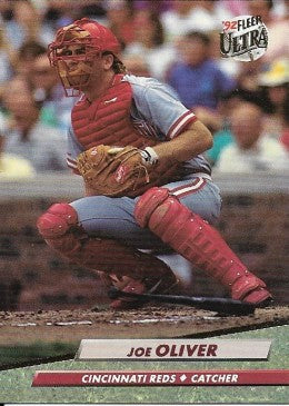 1992 Fleer Ultra Baseball Card #193 Joe Oliver