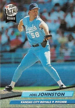 1992 Fleer Ultra Baseball Card #72 Joel Johnston