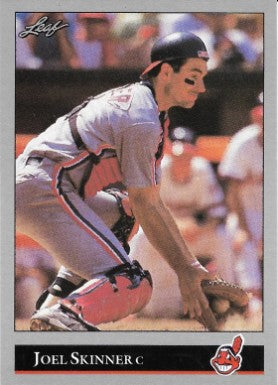 1992 Leaf Baseball Card #181 Joel Skinner