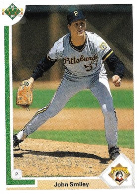 1991 Upper Deck Baseball Card #669 John Smiley