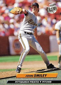1992 Fleer Ultra Baseball Card #259 John Smiley
