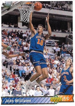 1992-93 Upper Deck Basketball Card #288 John Williams