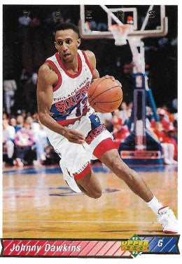 1992-93 Upper Deck Basketball Card #231 Johnny Dawkins
